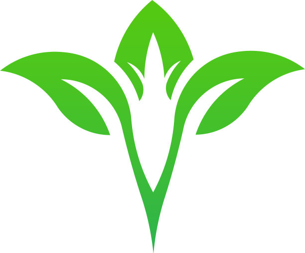 叶绿自然标志图片下载