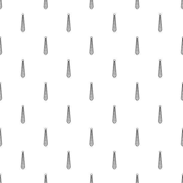 领带图标轮廓样式图片下载