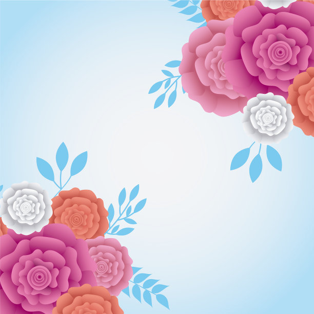 妇女节贺卡装饰形象图片下载