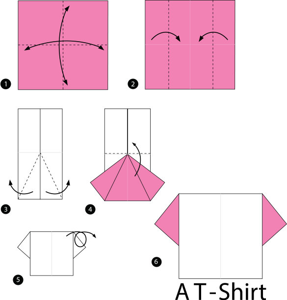 一步一步地指导如何制作折纸图片下载