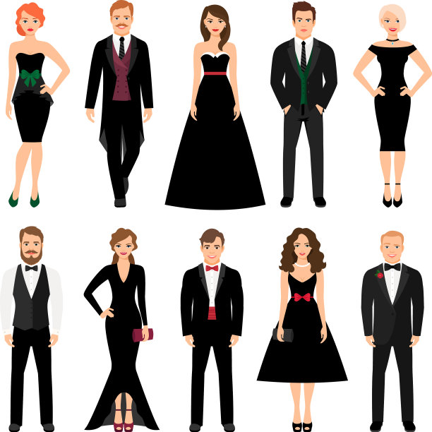 优雅时尚的人图片下载