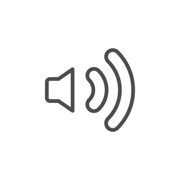 扬声器线性图标图片下载