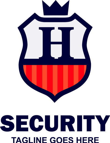 保安公司及保安公司的英文字母标志图片下载