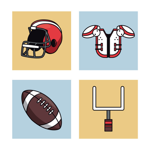 美式足球偶像套装图片下载