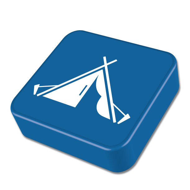 旅游帐篷图标图片下载