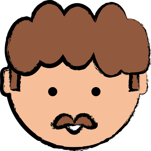 卡通人脸图标图片下载