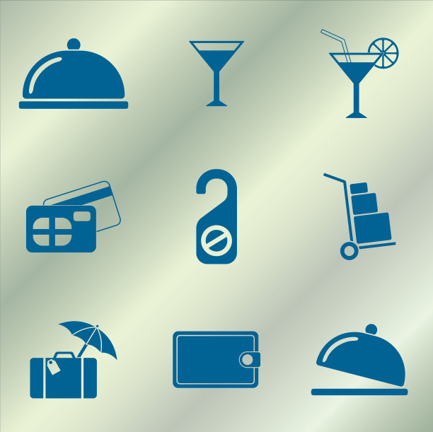 旅游服务的图标图片下载