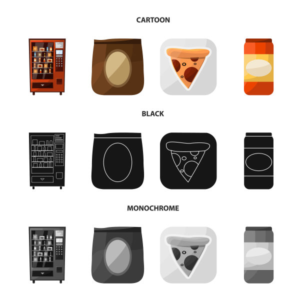 销售和工业图标集图片下载