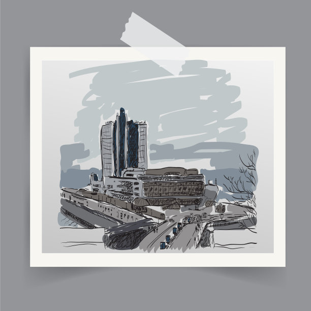 复古影像复古城市照片图片下载