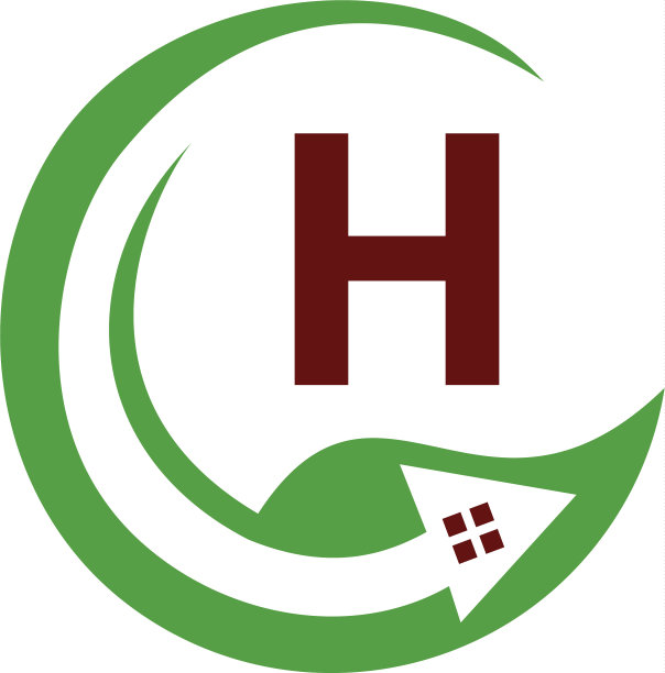 环保住宅首字母H图片下载