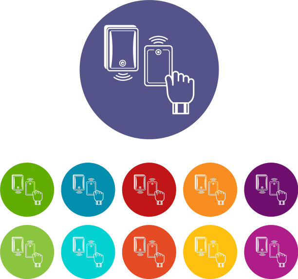 磁性锁图标设置颜色图片下载