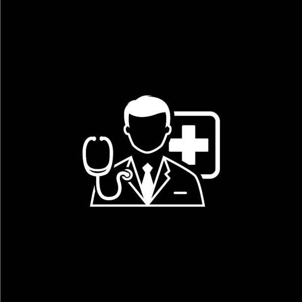 医生会诊图标平面设计图片下载