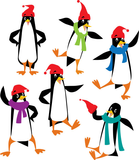 有趣的企鹅集图片下载