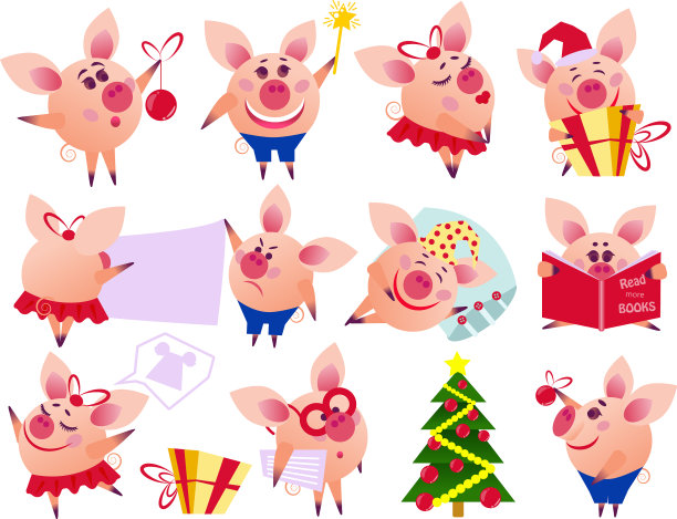 猪在不同的情况下设置图片下载