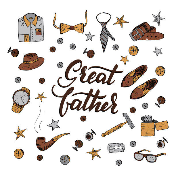 引用伟大的父亲优秀的节日卡片图片下载