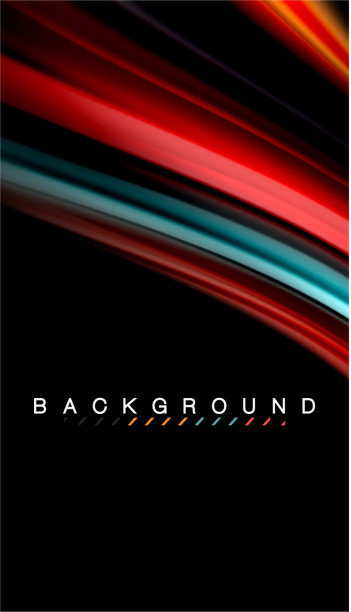 流体混合颜色波抽象图片下载