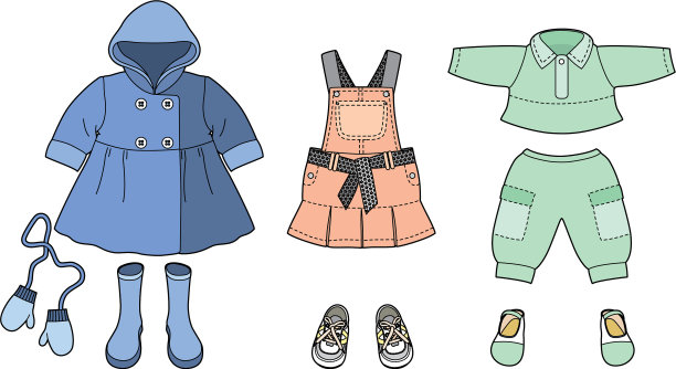 女孩的衣服集图片下载