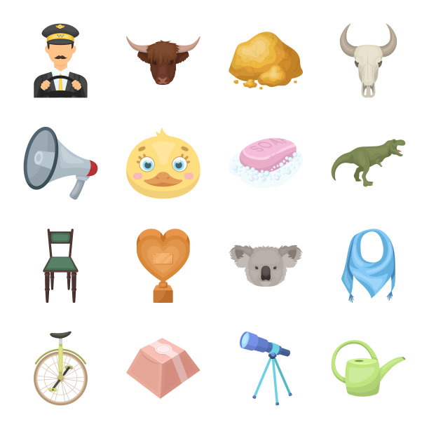 出租车动物教育和其他网络图标图片下载