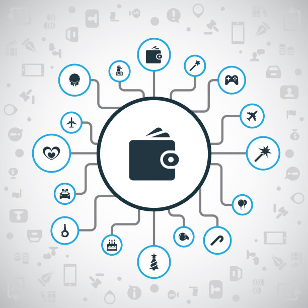 一套简单的节日图标图片下载