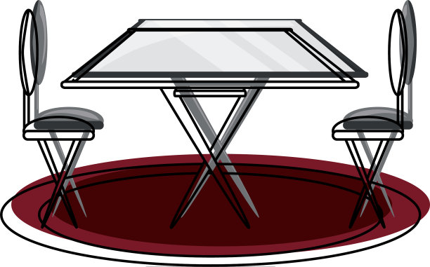 餐桌图标形象图片下载