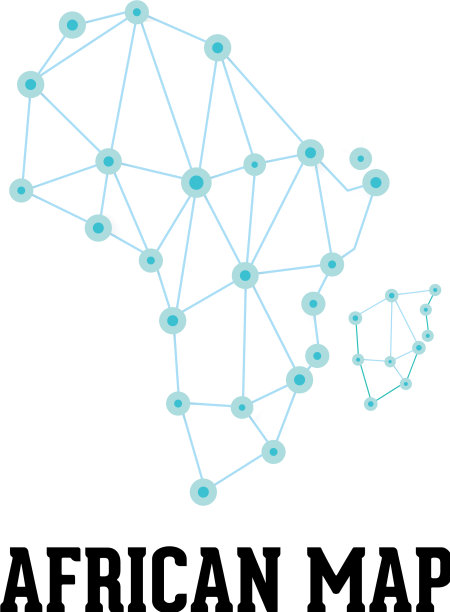 非洲地图图片下载