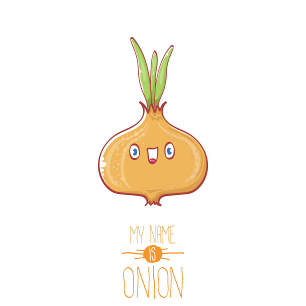 有趣的卡通可爱的小洋葱人物图片下载