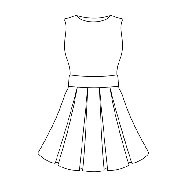 漂亮的浅粉色没有袖子的夏装图片下载