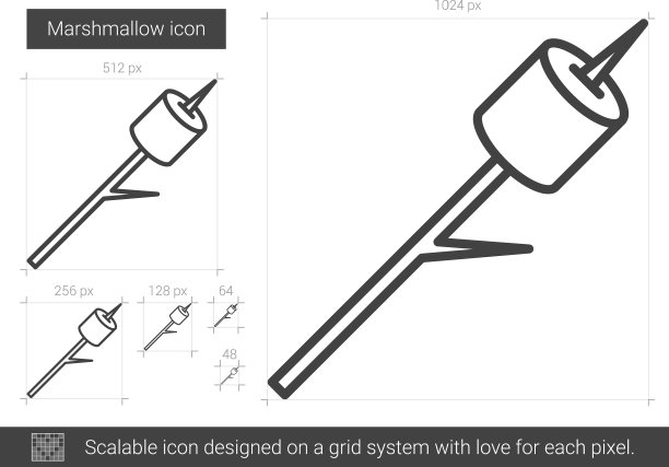 棉花糖行图标图片下载