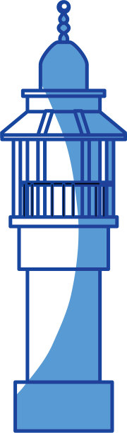 灯塔孤立的象征图片下载