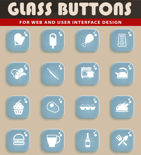 食物和厨房只是图标图片下载