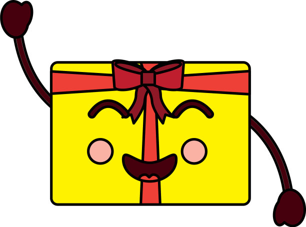 礼盒表情符号图标形象图片下载