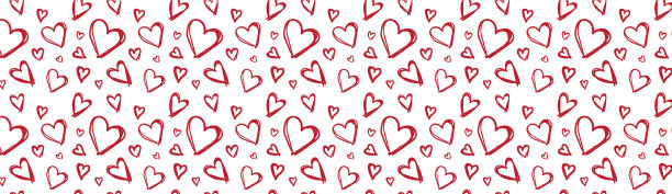 情人节横向背景装饰图片下载