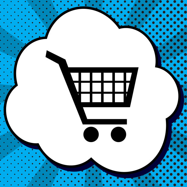 购物车标志在泡沫黑色图标图片下载