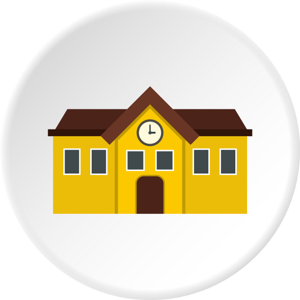 教堂图标圆图片下载