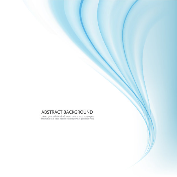 美丽的蓝色缎子窗帘背景图片下载