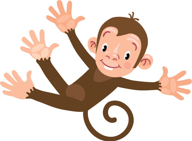 小滑稽的猴子图片下载