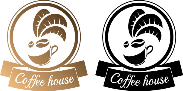 咖啡馆的标志图片下载