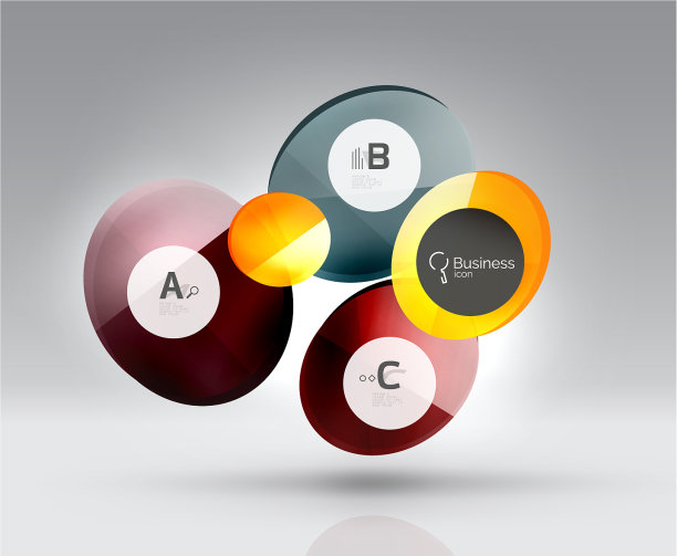 圆抽象背景图片下载