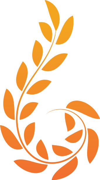 农业小麦标志概念设计图片下载