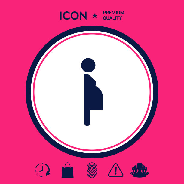 孕妇图标图片下载