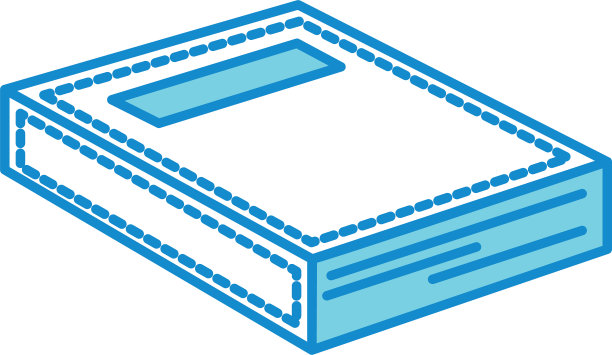 课本孤立图标图片下载