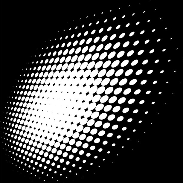 抽象几何黑白图形设计图片下载