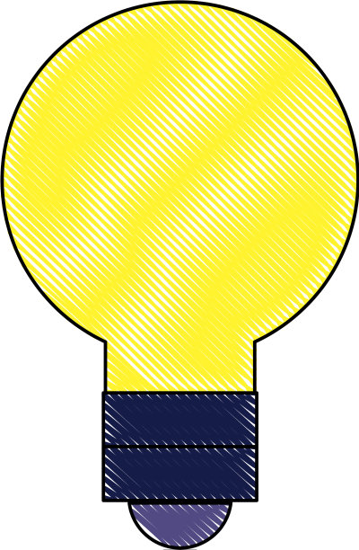 格栅灯泡能源对象风格图片下载