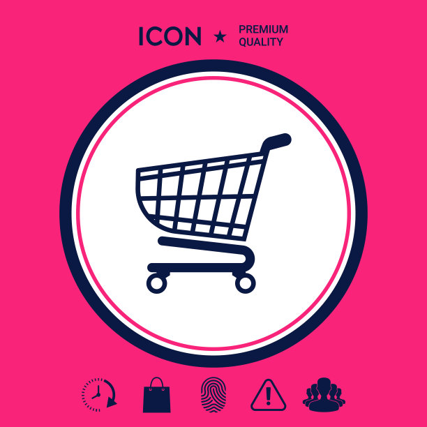 购物车图标，购物篮设计图片下载