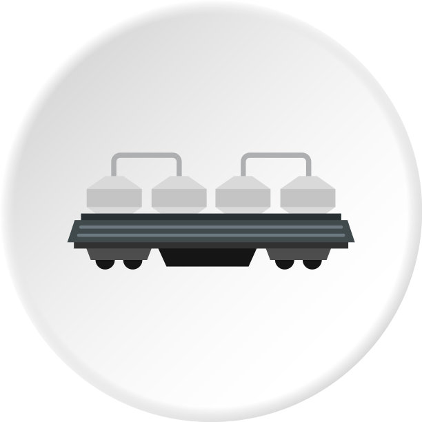 轨道货车为水泥标号圆图片下载