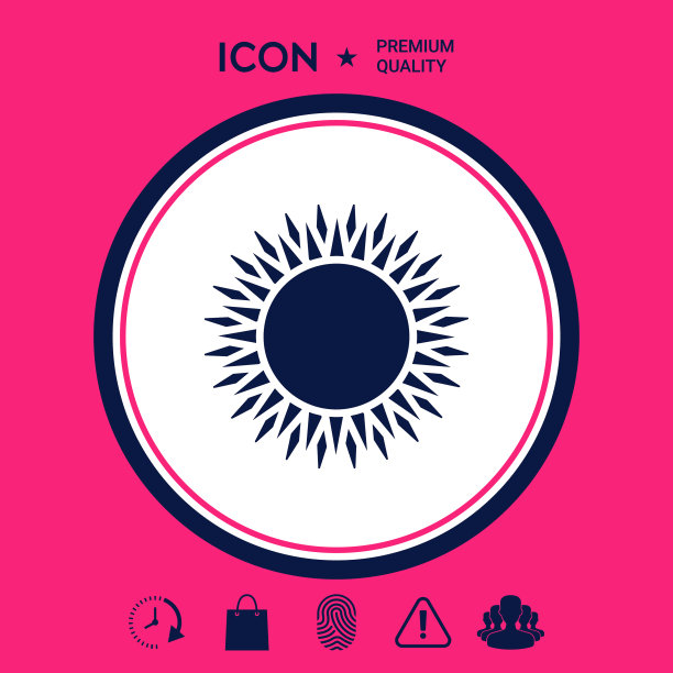 太阳图标符号图片下载