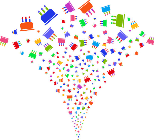 生日蛋糕喷泉小溪图片下载