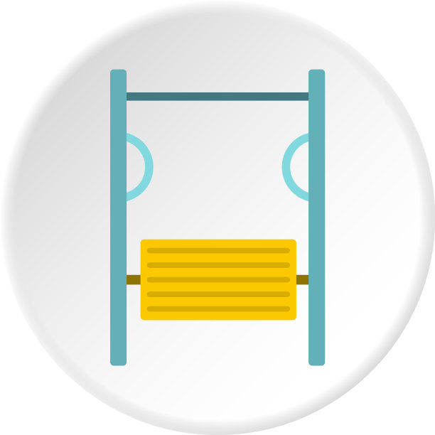 练习者在操场上图标圈图片下载