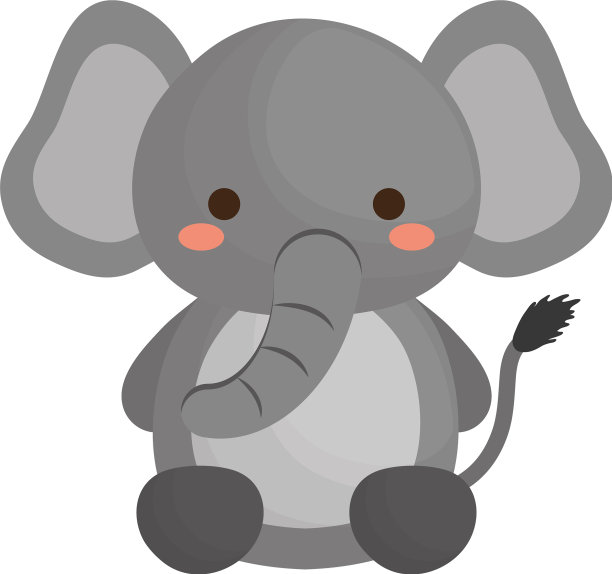 卡哇伊的动物图标图片下载