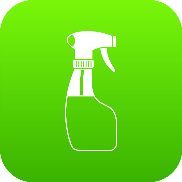 喷雾图标数字绿色图片下载